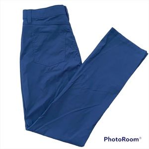 Eddie Bauer Adventure Trek Pants Nylon Stretch Navy 34X34